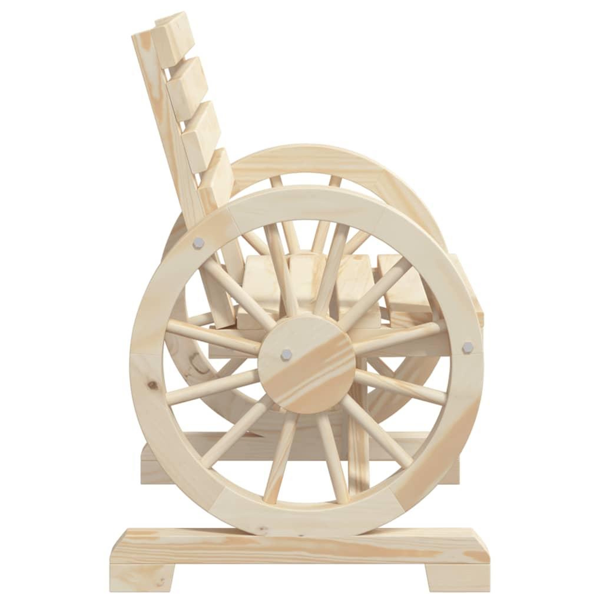 Voir la diapositive 5 : VIDAXL Chaises de jardin Bois de sapin massif