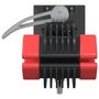 Voir la diapositive 4 : VIDAXL Support mural pour réparation de vélo pliable rouge et noir