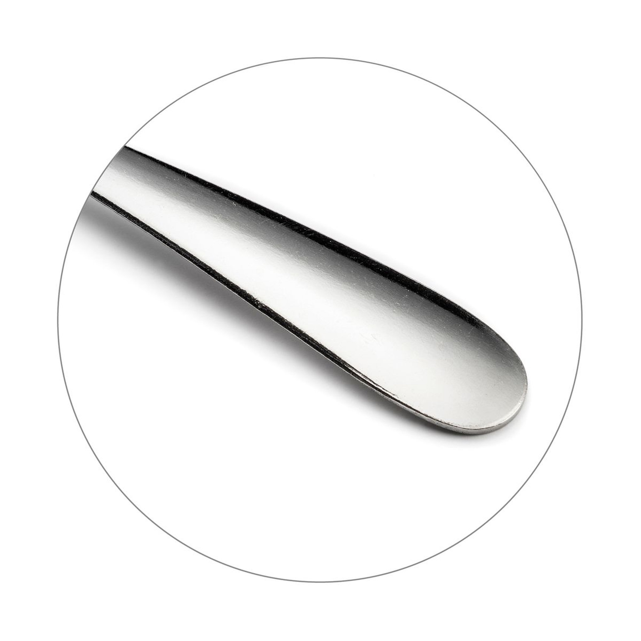 Voir la diapositive 5 : AMEFA Ménagère 24 pièces NYMPHEA inox 