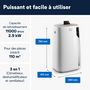 Voir la diapositive 2 : DELONGHI Climatiseur PAC EL112 CST WIFI