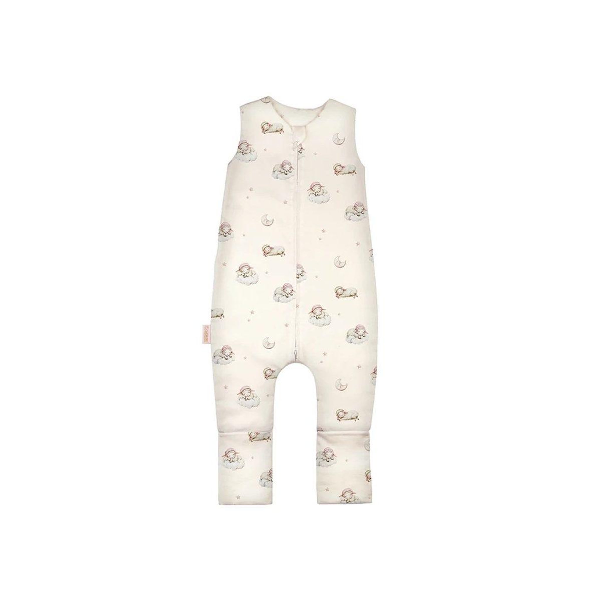 WALDIN Gigoteuse à jambes en coton 2,5 TOG - taille S (1-2 ans) - motif berceuse, champagne