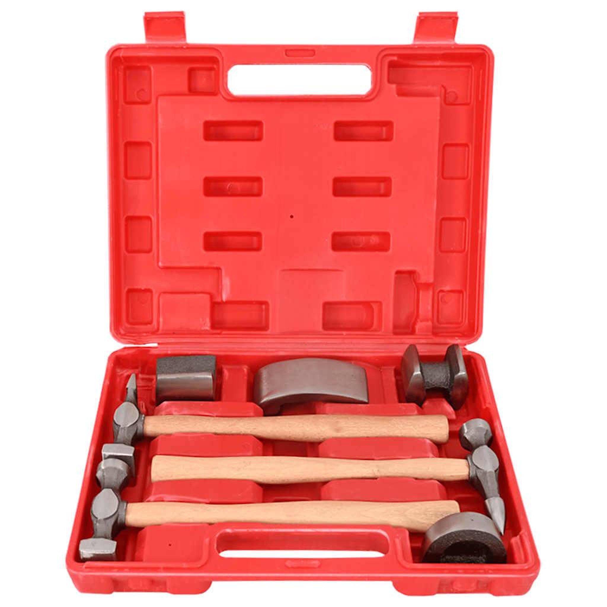 Voir la diapositive 4 : VIDAXL Kit de marteaux de carrosserie de voiture et de bosses 7 pcs