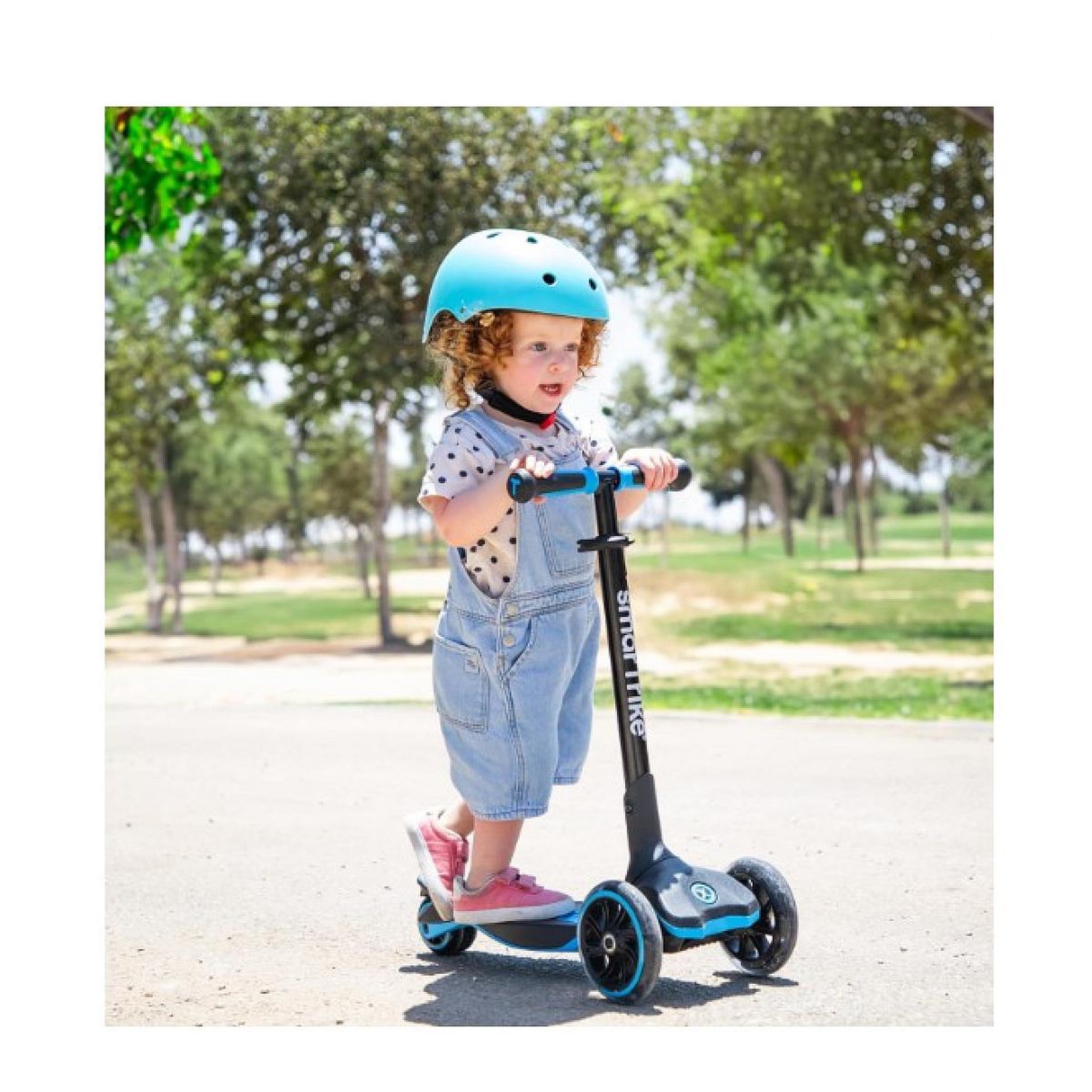 Voir la diapositive 2 : SMARTRIKE Trottinette Évolutive Xtend - Bleu