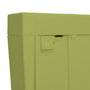Voir la diapositive 4 : VIDAXL Reservoir de toilette avec entree d'eau inferieure 3/6 L Olive