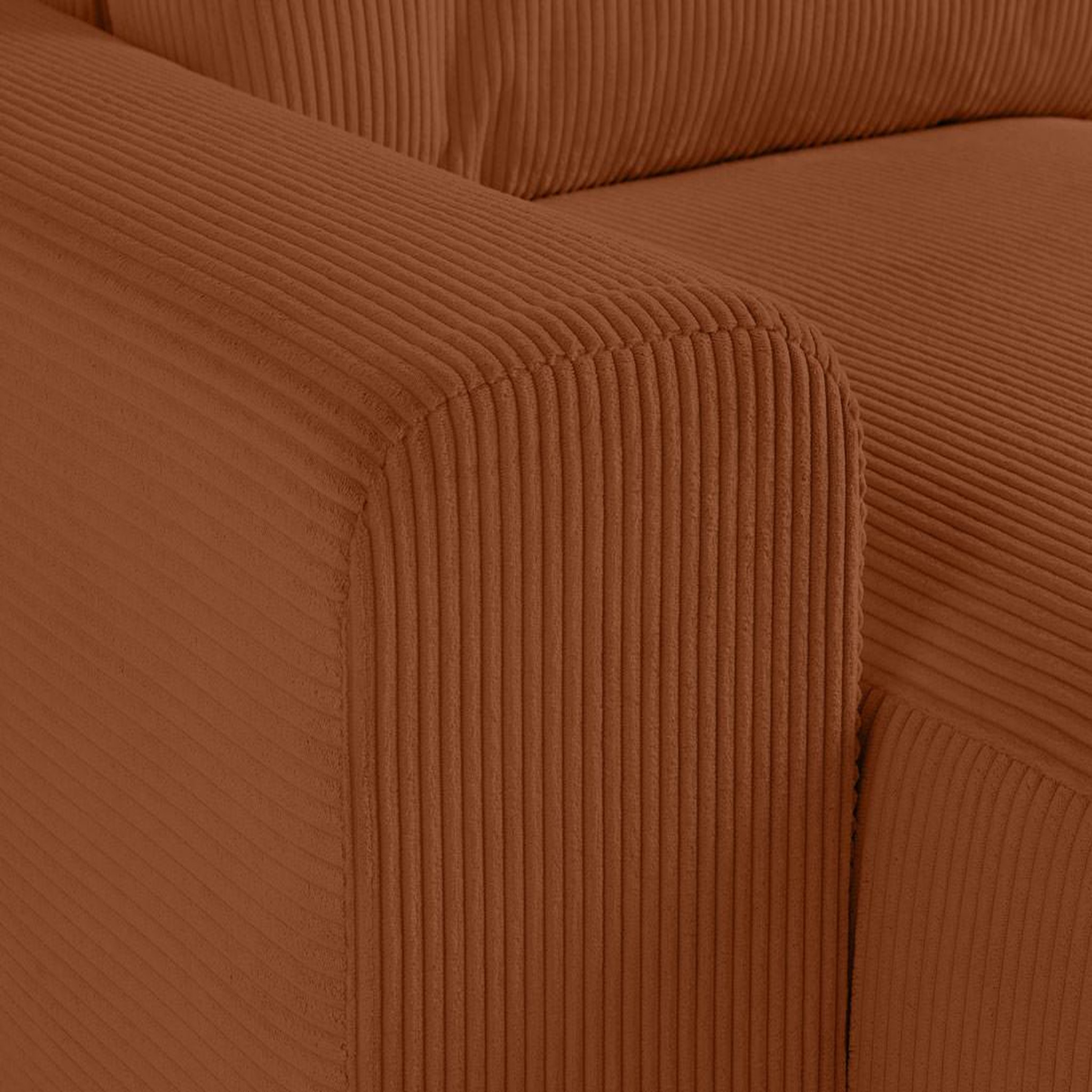 Voir la diapositive 5 : LISA DESIGN Garance - module d'assise méridienne gauche - en velours côtelé