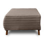 Voir la diapositive 1 : BEST MOBILIER Cristal - pouf modulable - 95 cm - en fausse fourrure côtelée
