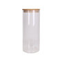 Voir la diapositive 1 : COOK CONCEPT Bocal en verre et bambou 1.6l