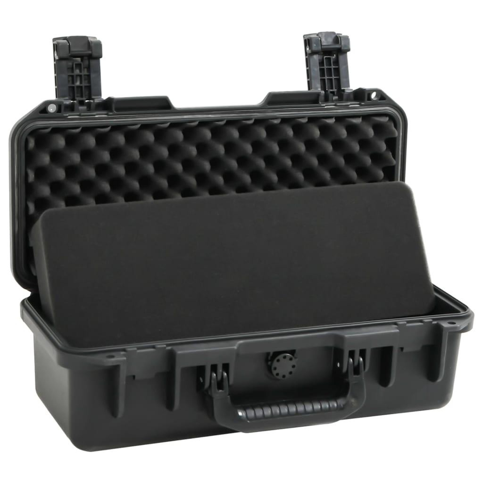 Voir la diapositive 4 : VIDAXL Valise de vol portable Noir 46,5x21,5x17,5 cm PP