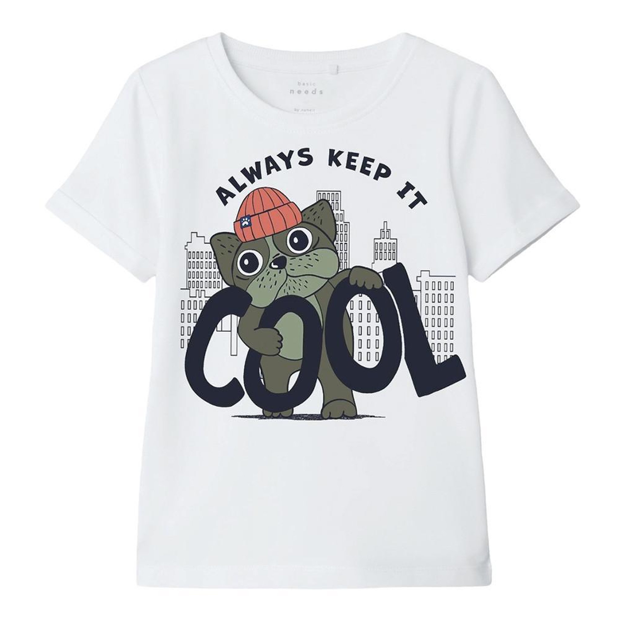Voir la diapositive 1 : NAME IT T-shirt Blanc Garçon Name it Vux