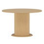Voir la diapositive 1 : Paris Prix Table à Manger Design  Reko  120cm Naturel