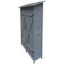 Voir la diapositive 2 : Habitat et Jardin Armoire de jardin  Espacio  - 140 x 49 x 162 cm - Anthracite