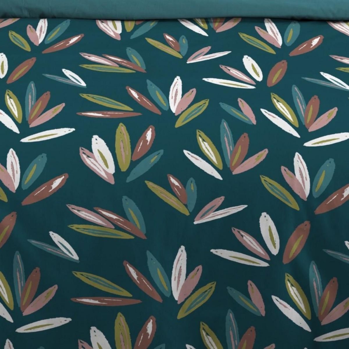 STOF Housse de couette 260x240 WALDO + 2 taies coton 57 fils