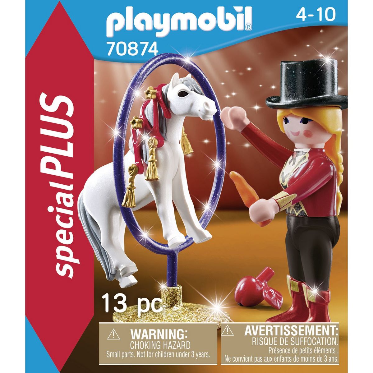 PLAYMOBIL 70875 - Special Plus Artiste avec Poney