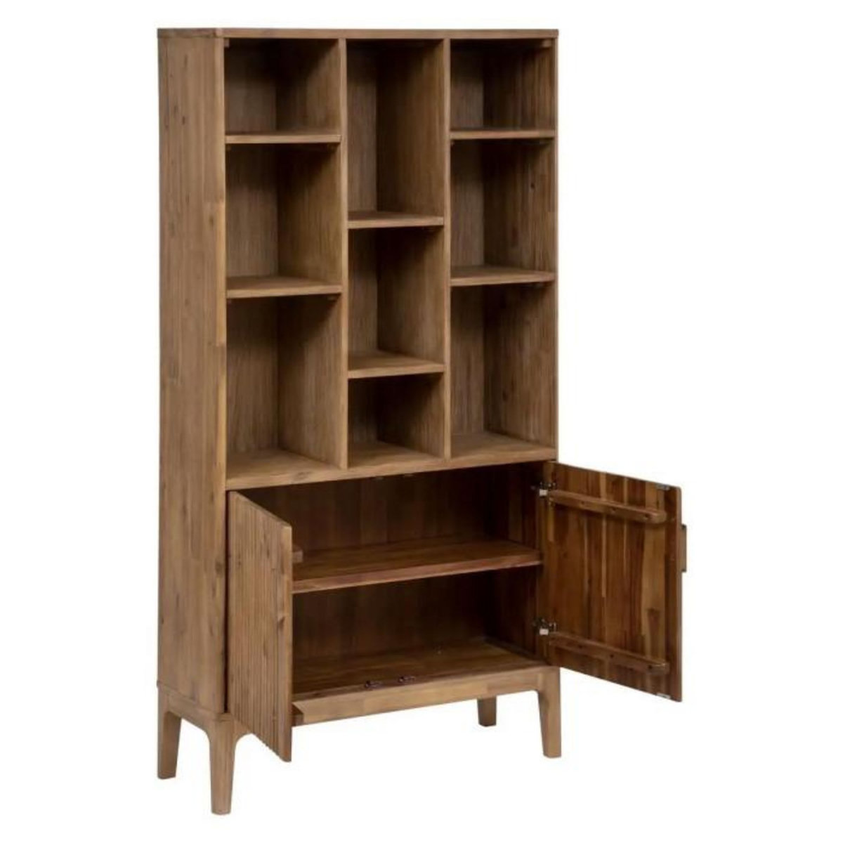 ATMOSPHERA Bibliothèque 2 Portes Design  Sabor  190cm Beige