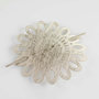 Voir la diapositive 2 : Paris Prix Embrasse de Rideau Broche  Mandy  17cm Blanc