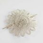 Voir la diapositive 2 : Paris Prix Embrasse de Rideau Broche  Mandy  17cm Blanc