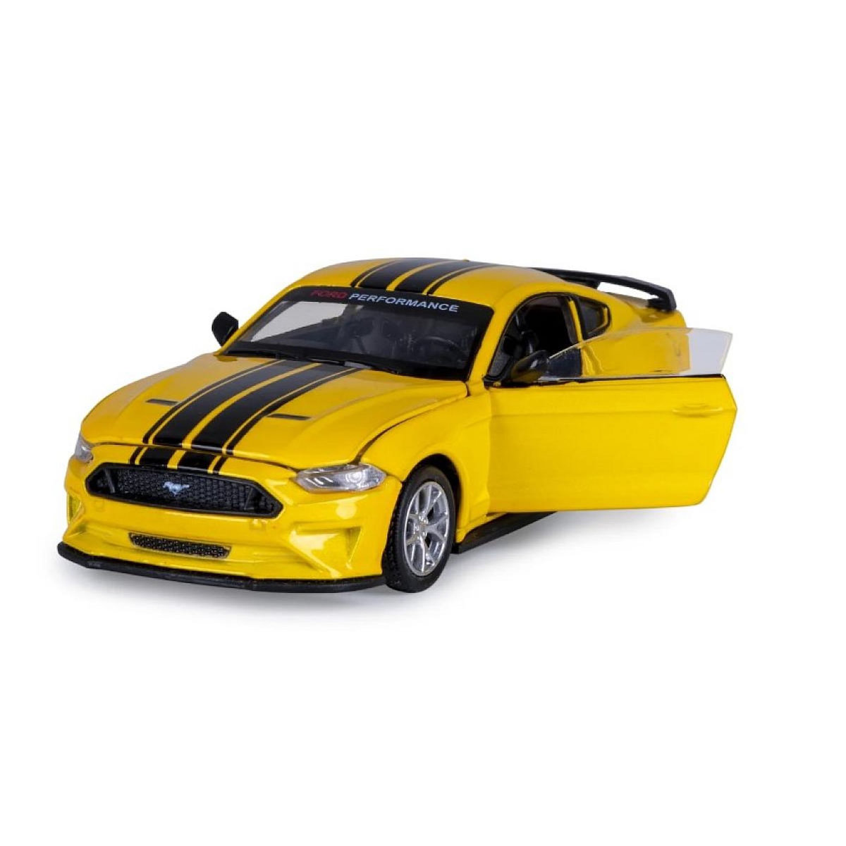 Jamara Ford Mustang GT miniature 1:42 jaune 2en1