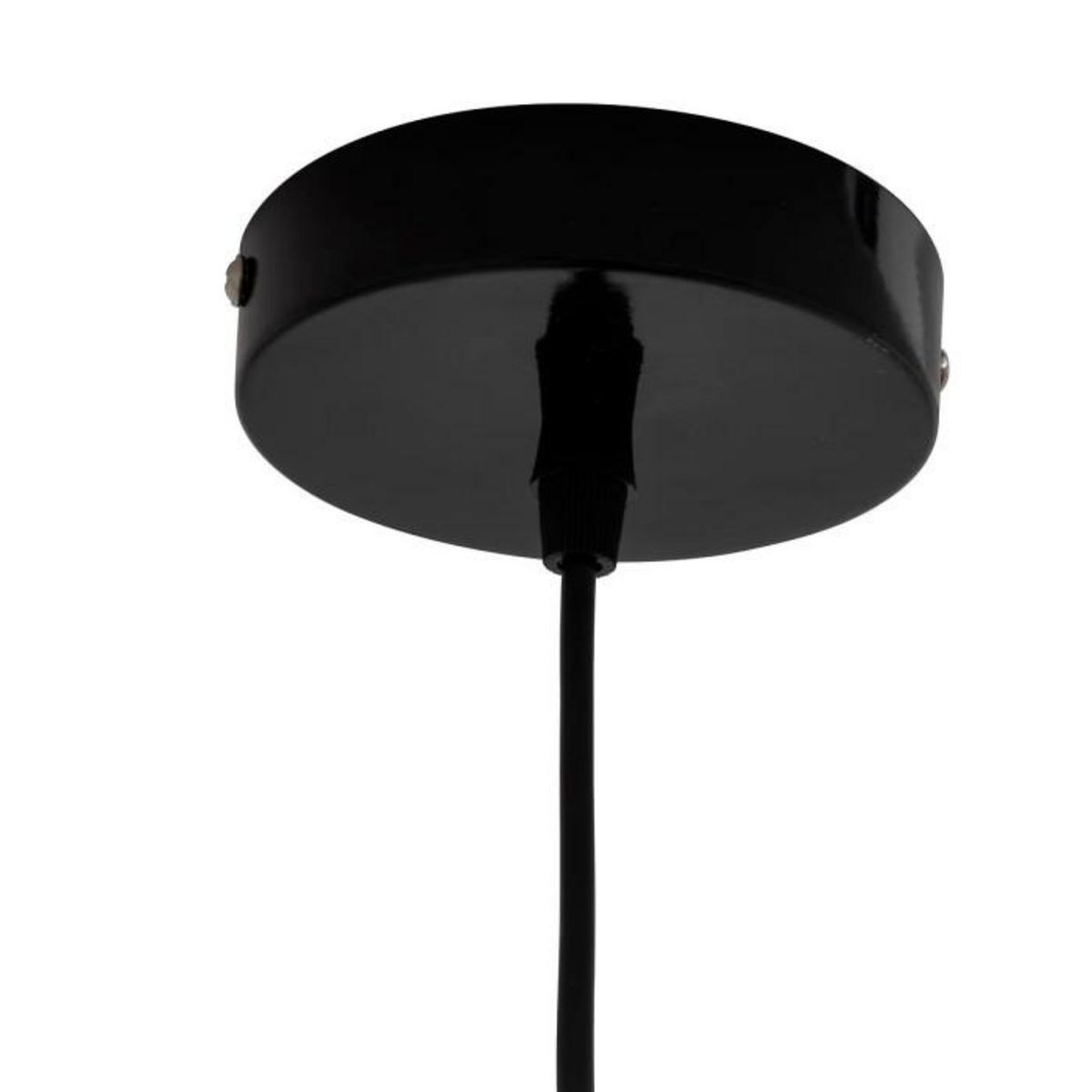 ATMOSPHERA Lampe Suspension Champignon  Savio  27cm Noir