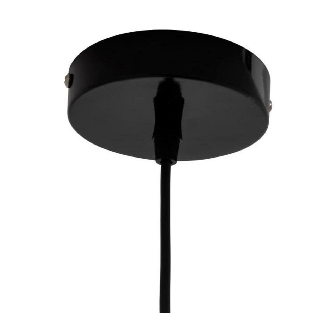 ATMOSPHERA Lampe Suspension Champignon  Savio  27cm Noir