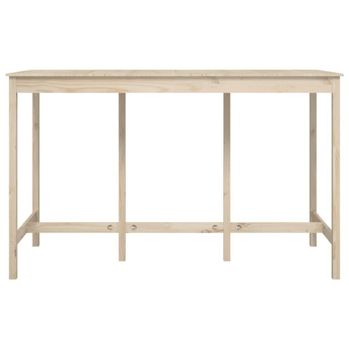 VIDAXL Table de bar 180x80x110 cm Bois massif de pin