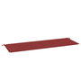 Voir la diapositive 2 : VIDAXL Coussin de banc de jardin rouge bordeaux 150x50x3 cm