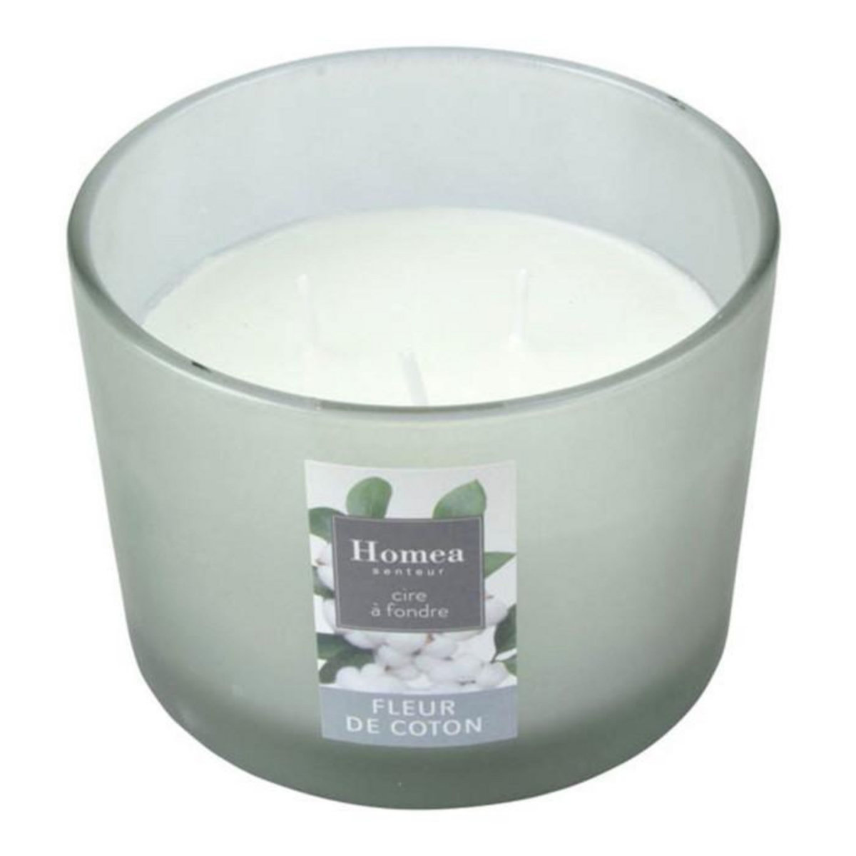 Paris Prix Bougie Verrine Parfumée  Essentiel II  11cm Fleur de Coton