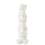 Voir la diapositive 2 : Paris Prix Statuette Éléphant Pyramide  Burl  31cm Blanc