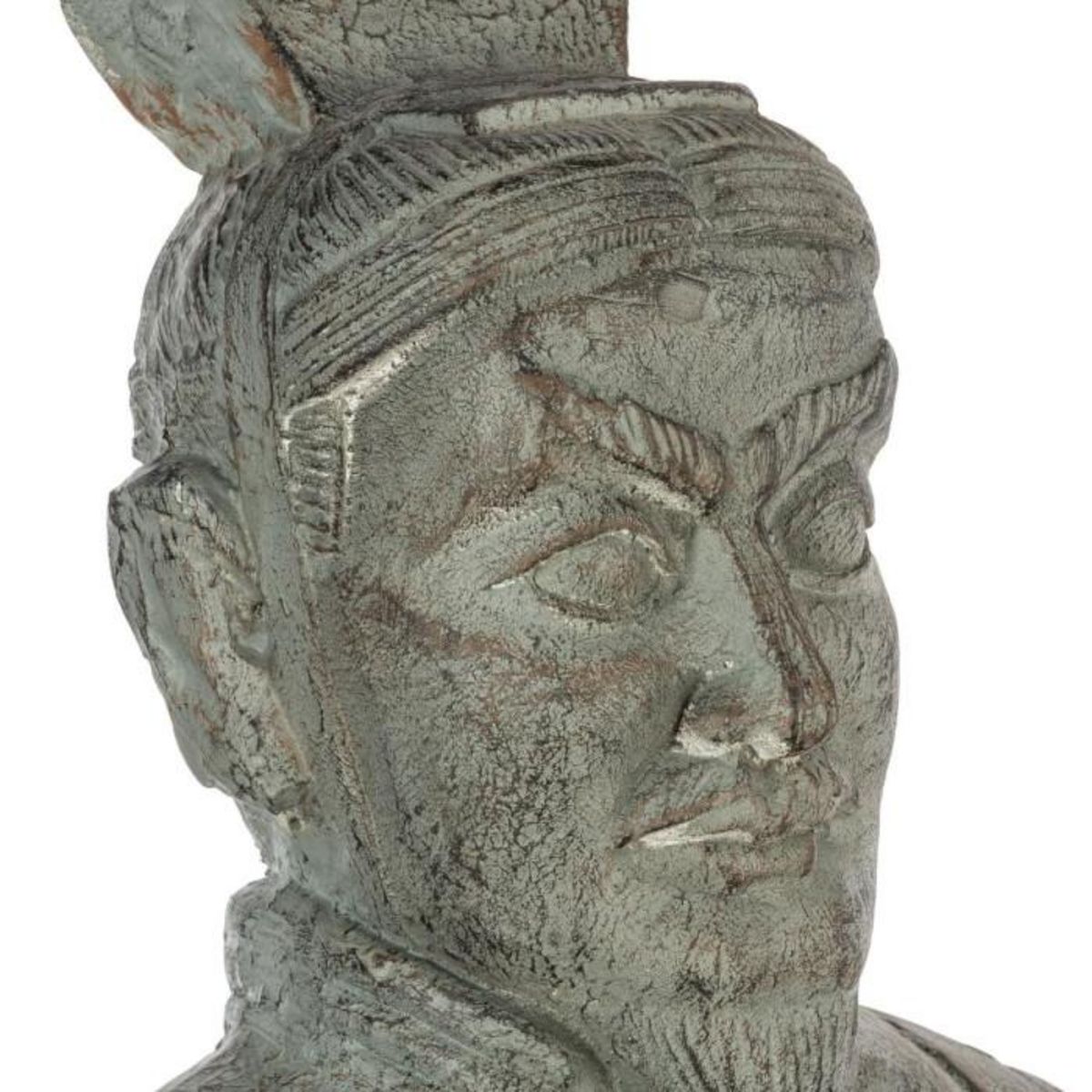 ATMOSPHERA Statue Déco  Samouraï  119cm Gris