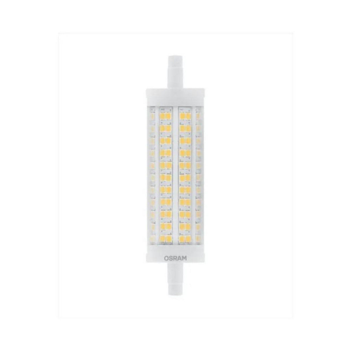 Osram Ampoule led crayon R7S en verre 2452Lm blanc chaud