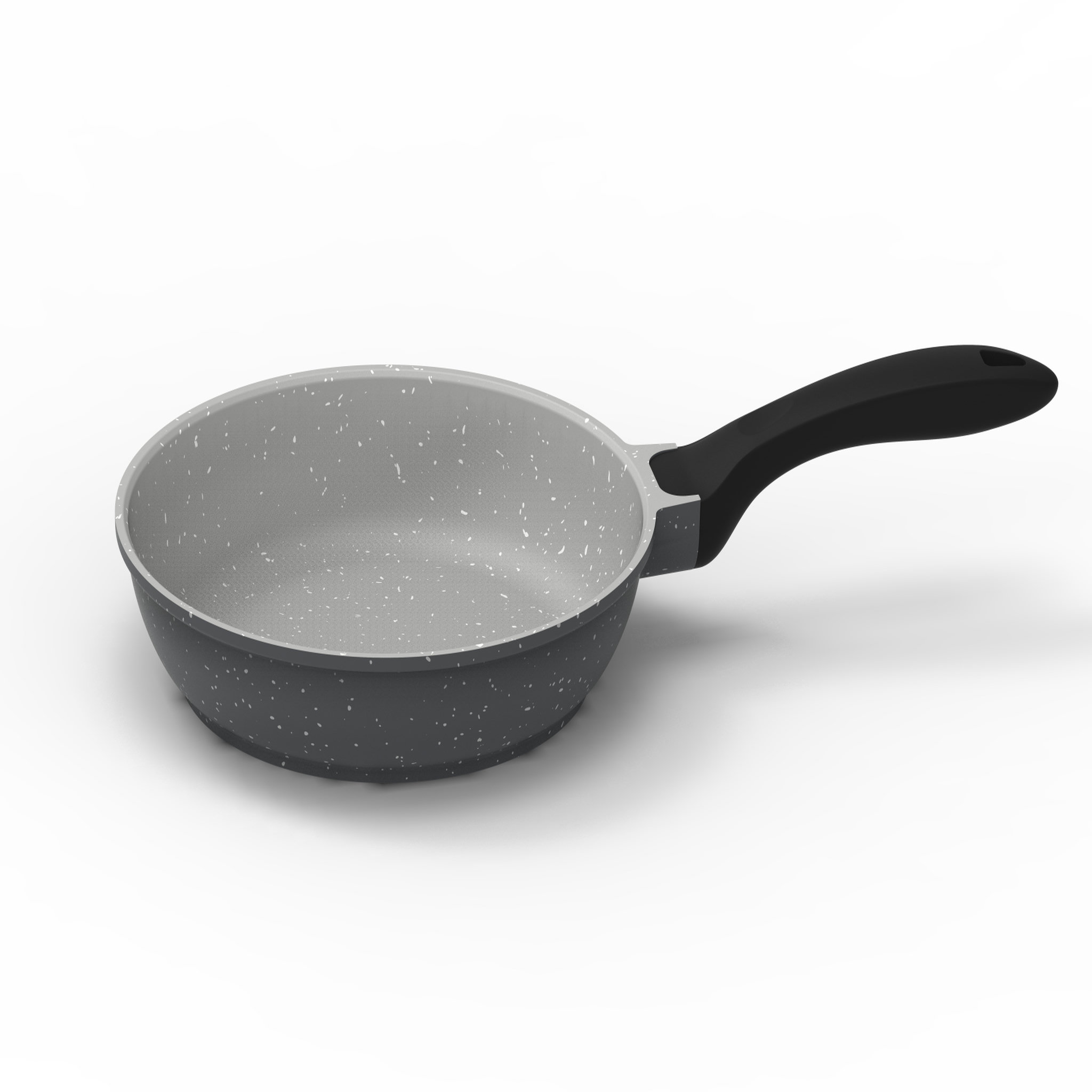 ACTUEL Poêle induction 28 cm Fonte d'aluminium Effet pierre