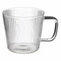Voir la diapositive 2 : SECRET DE GOURMET Lot de 6 Mugs en Verre  Nala  30cl Transparent