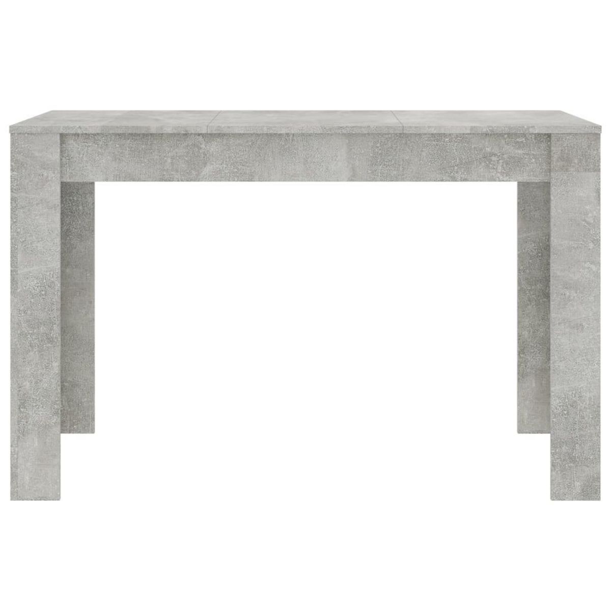 VIDAXL Table a manger Gris beton 120x60x76 cm Bois d'ingenierie
