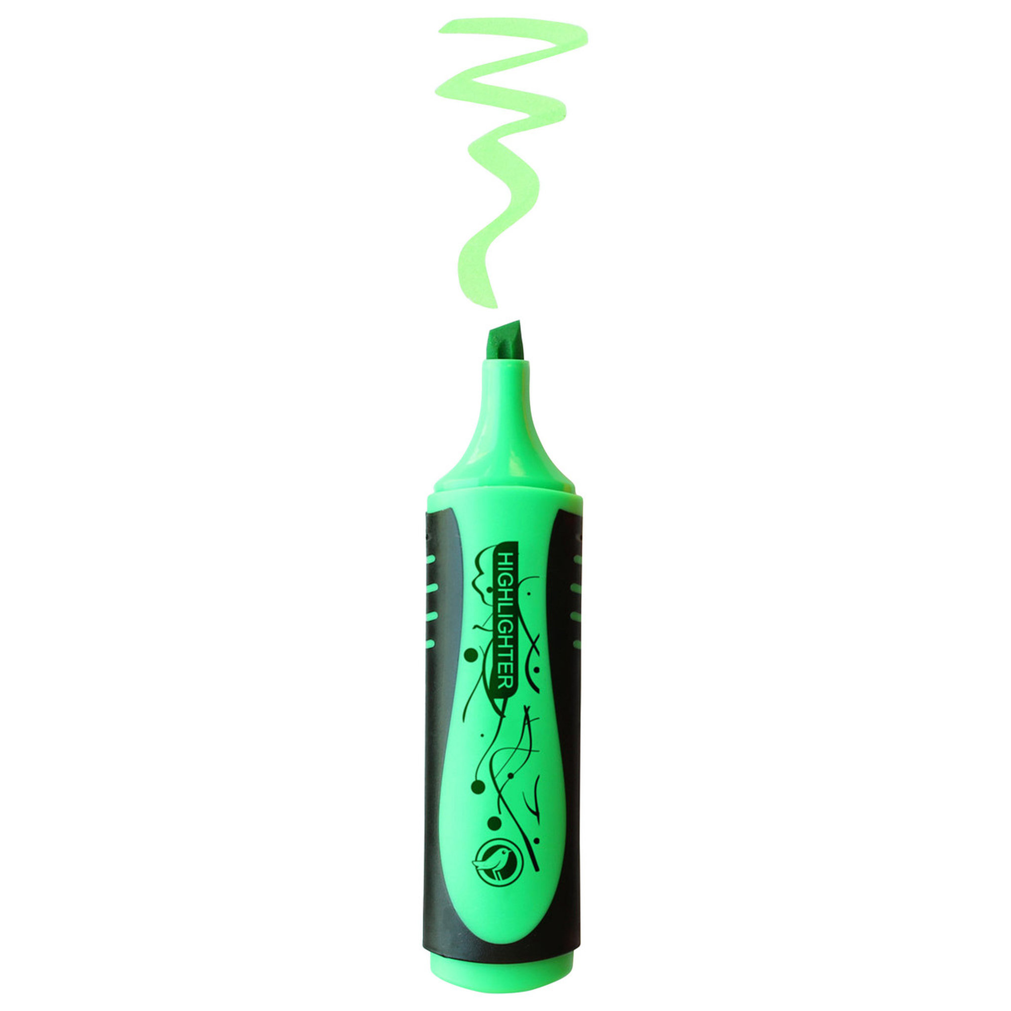 Voir la diapositive 4 : AUCHAN Surligneur plat vert