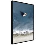 Paris Prix Affiche Murale Encadrée  To The Shore. Coloris disponibles : Noir, Jaune