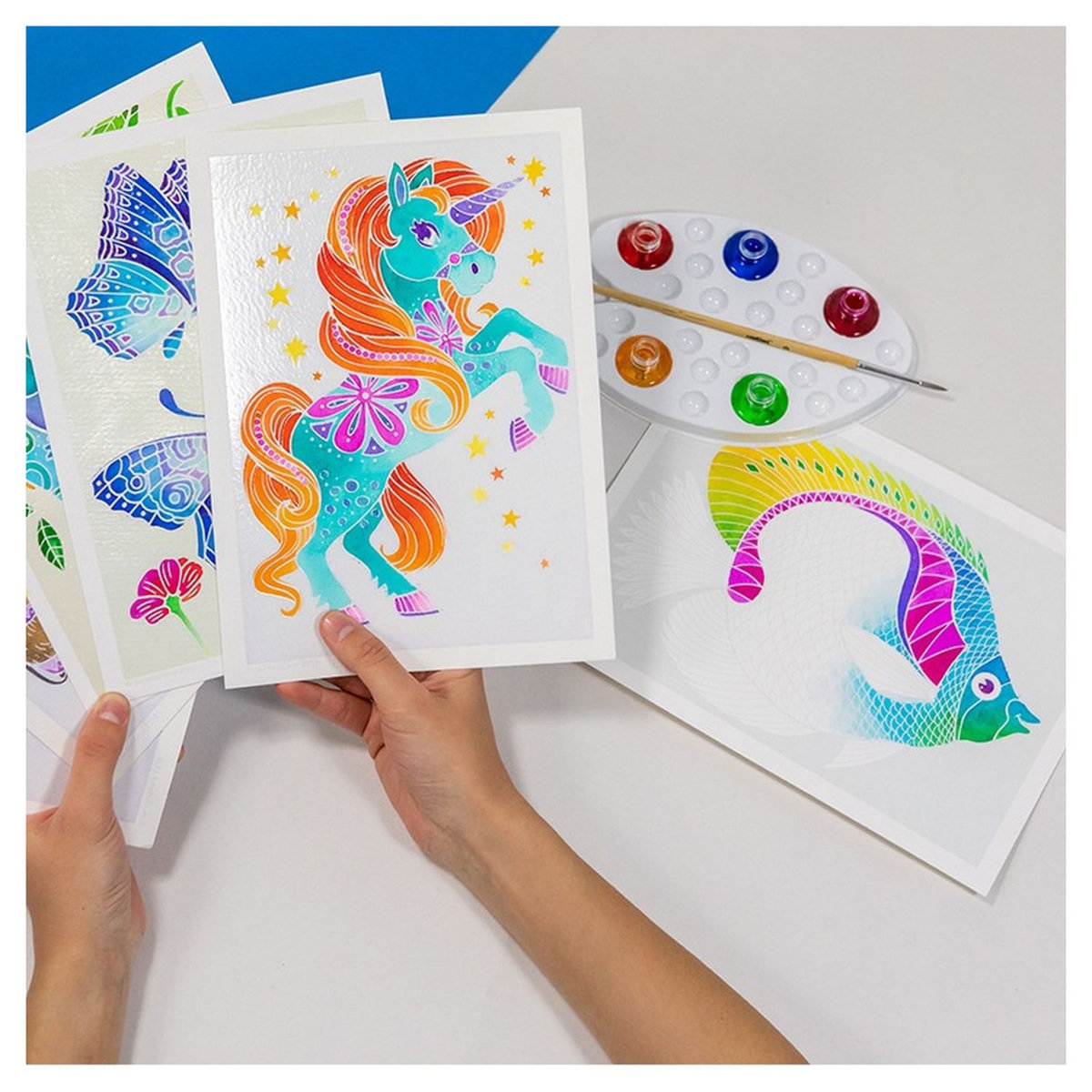 Sentosphère Aquarellum junior licornes