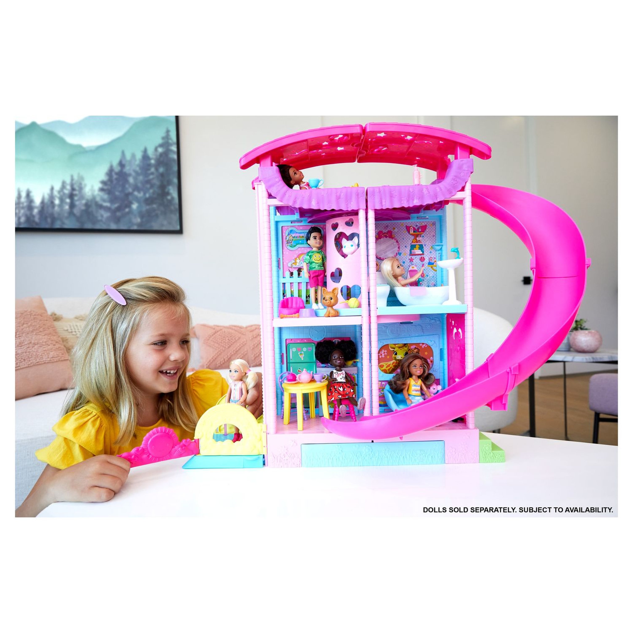 Voir la diapositive 5 : BARBIE La maison de Chelsea