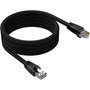 Voir la diapositive 2 : ADEQWAT Câble Ethernet 5M Droit CAT8 noir