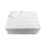 VIVEZEN Lot de 500 serviettes en non tissé spunlace jetables - 40 x 50 cm
