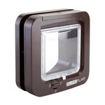 GENERIQUE SUREFLAP Chatiere a puce electronique marron