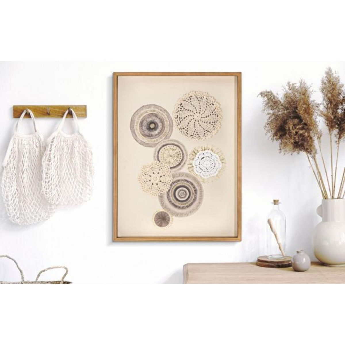 Paris Prix Tableau Imprimé Déco  Circly  45x60cm Marron