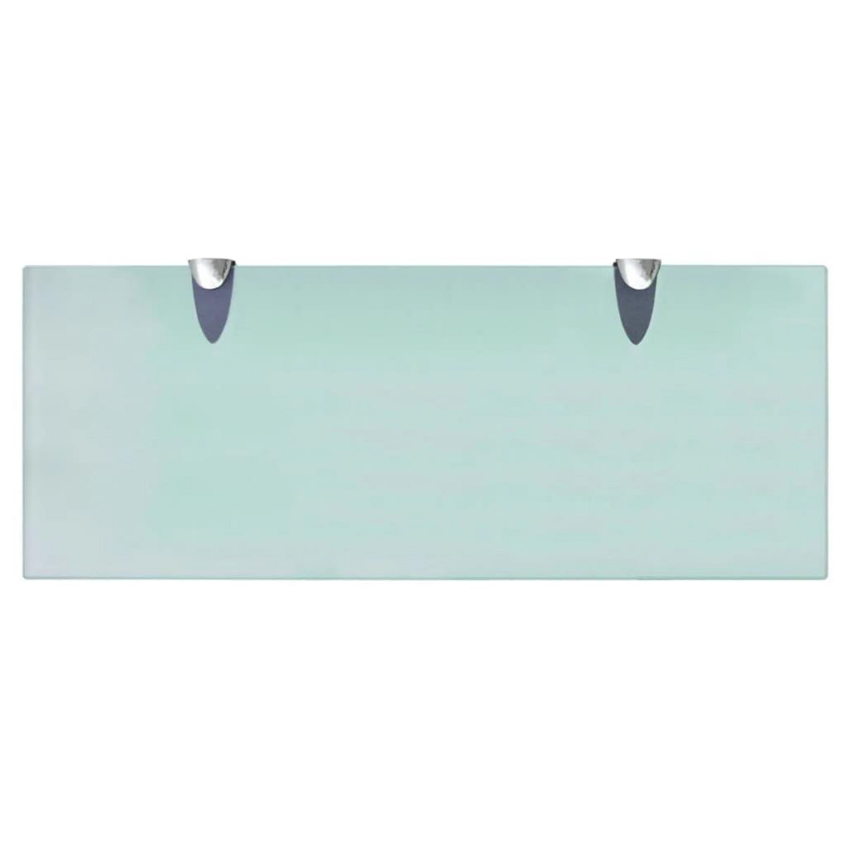 VIDAXL Etageres murales 2 pcs Verre 50x20 cm 8 mm