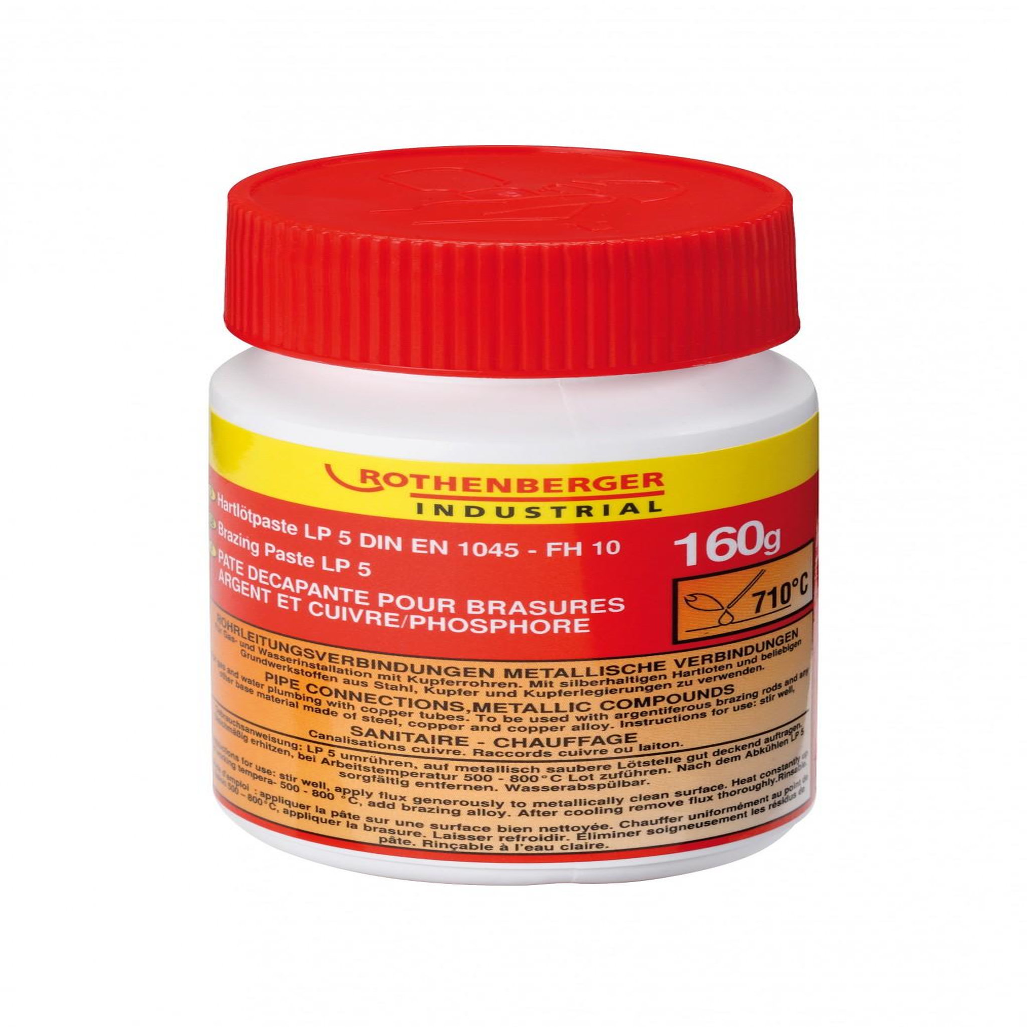 CENTRALE BRICO Pâte décapante pour argent et cuivre / phosphore 160 g ROTHENBERGER