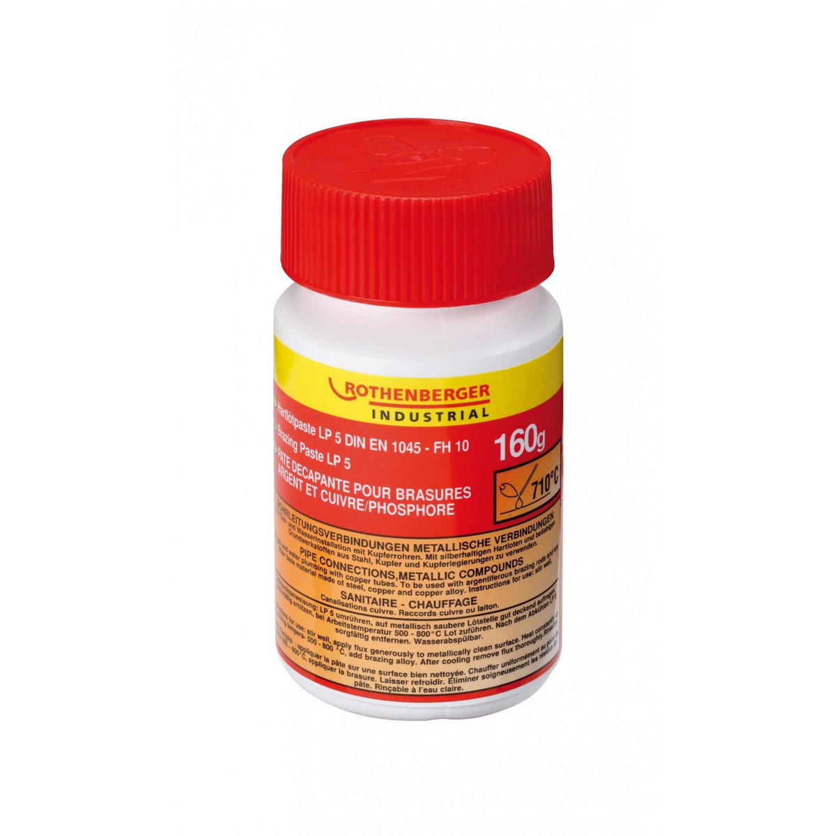 CENTRALE BRICO Pâte décapante pour argent et cuivre / phosphore 160 g ROTHENBERGER