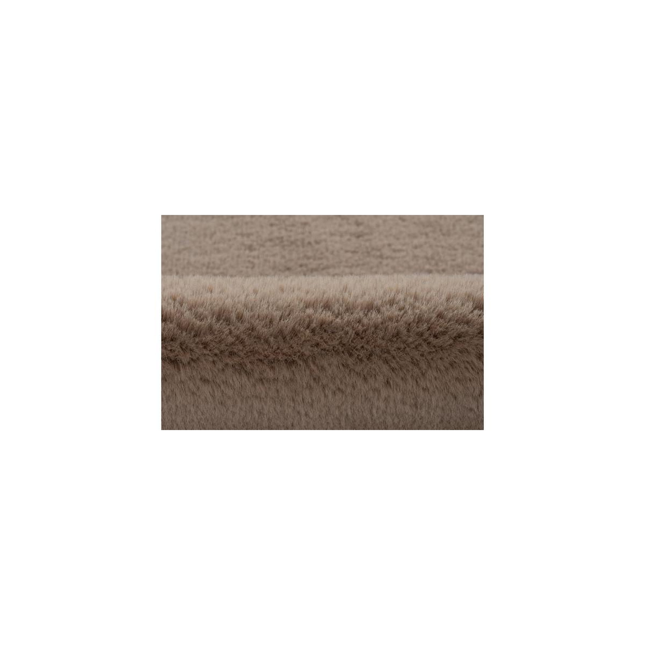 Voir la diapositive 3 : Paris Prix Tapis imitation fourrure  kunda  60x90cm taupe
