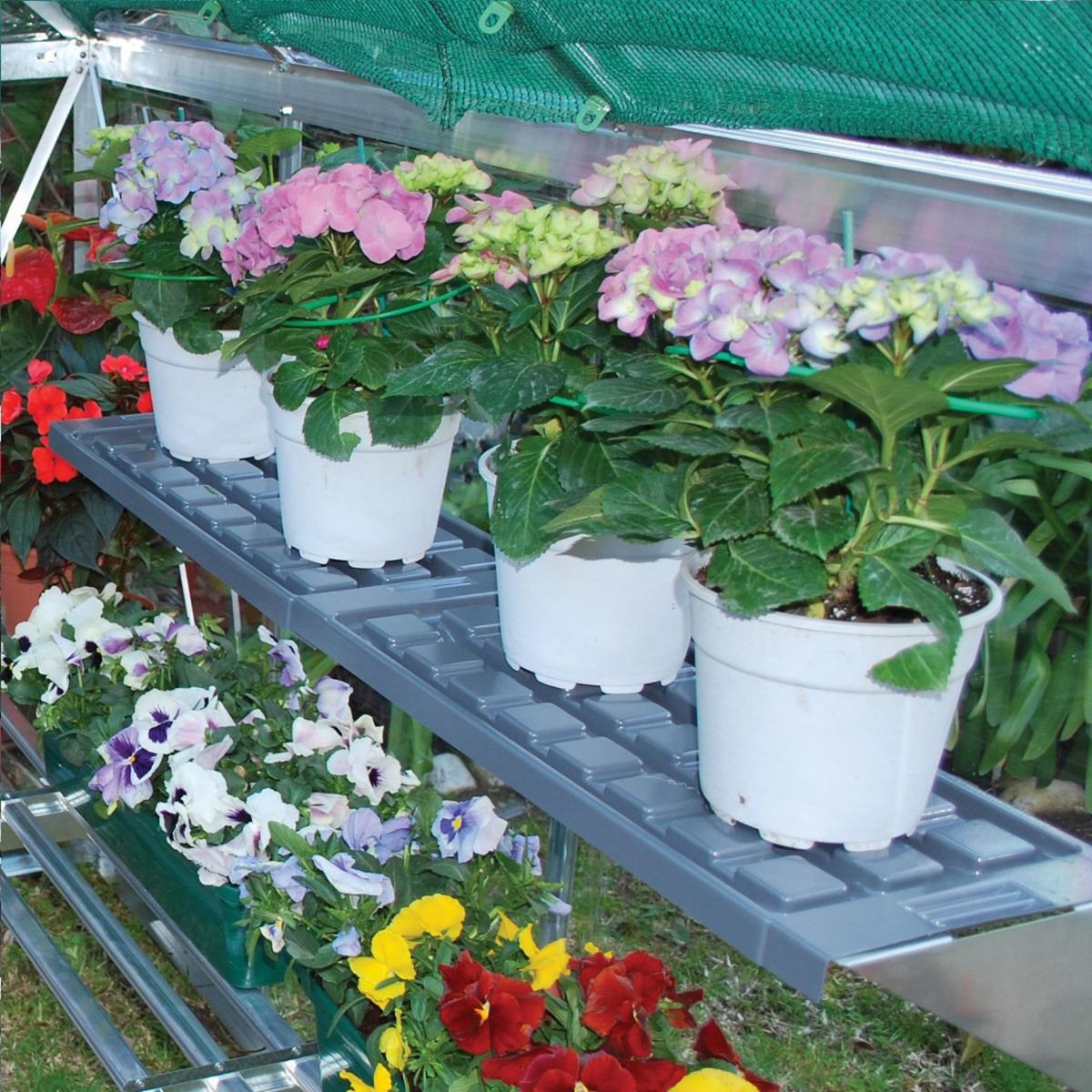 Canopia by PALRAM Lot de 2 étagères pour serre