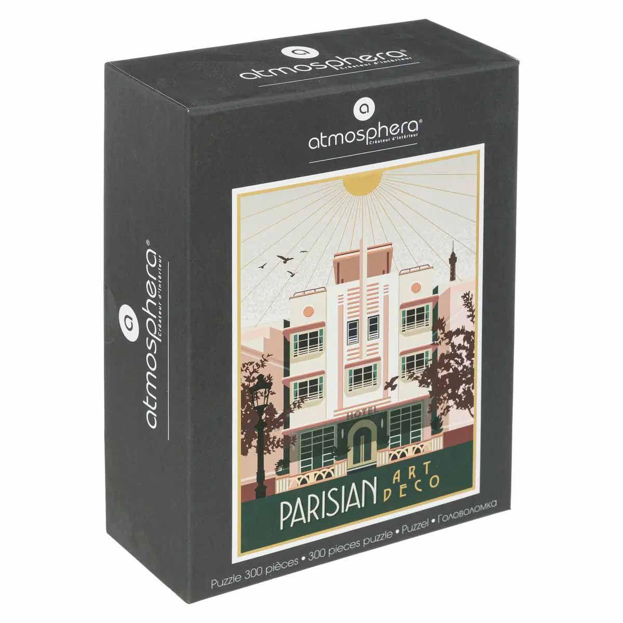 Voir la diapositive 2 : ATMOSPHERA Puzzle 300 Pièces  Parisian  50x70cm Multicolore