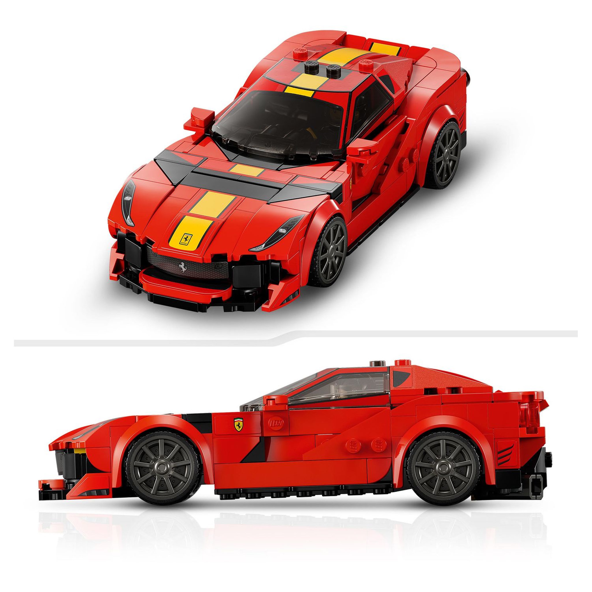 Voir la diapositive 5 : LEGO Speed Champions 76914 - Ferrari 812 Competizione, Kit de Maquette de Voiture de Sport, Série 2023, Set de Véhicule à Collectionner
