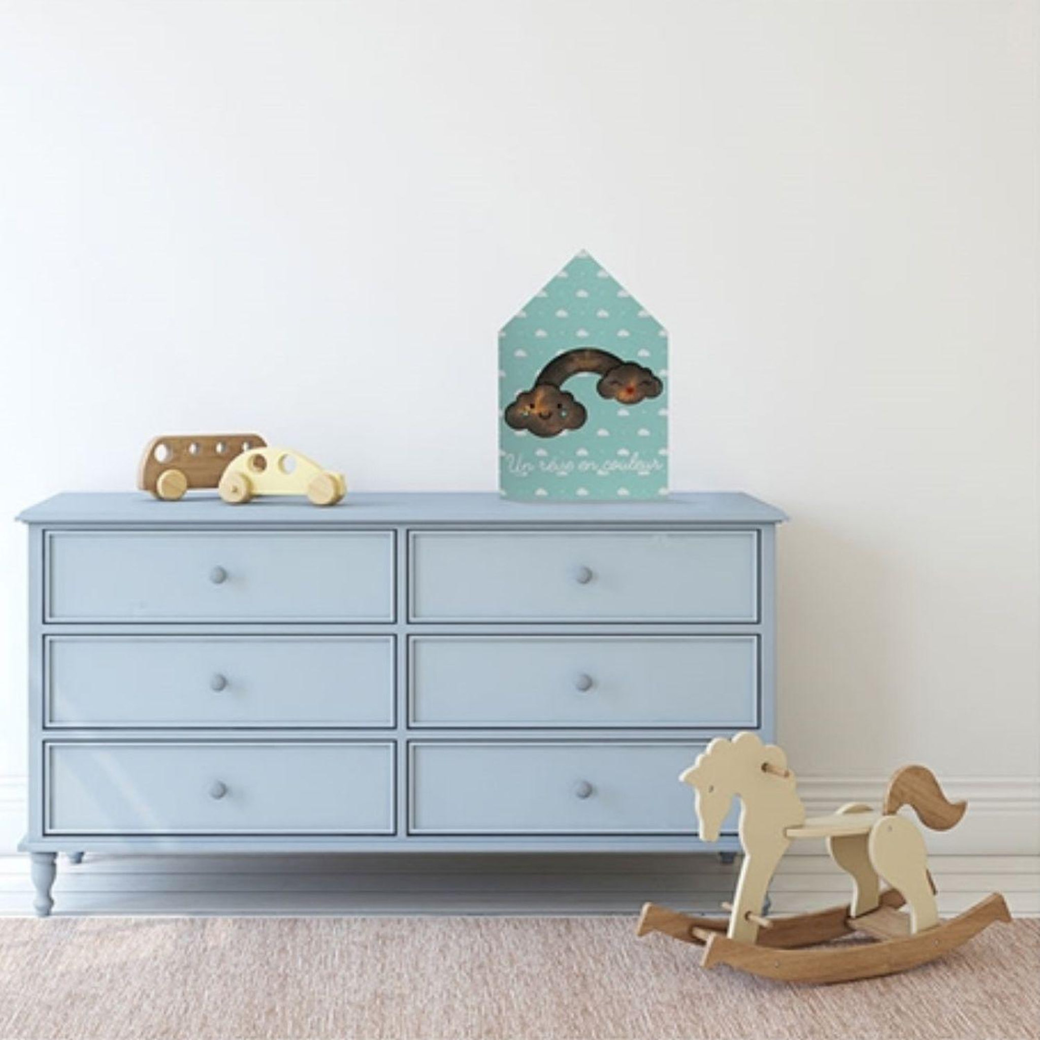 Voir la diapositive 2 : The Home Deco Factory Cadre décoration lumineuse pour enfant Baby