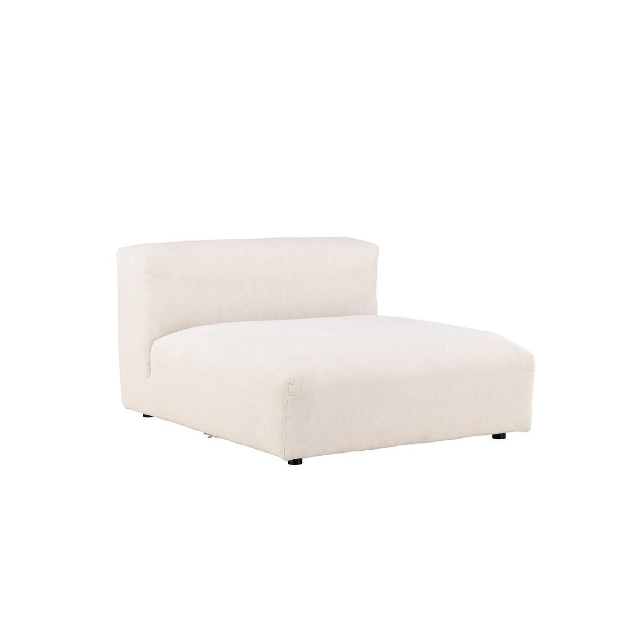 Voir la diapositive 4 : Paris Prix Module de canapé  mavi  135cm beige