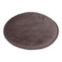 Voir la diapositive 1 : Paris Prix Lot de 6 Galettes de Chaise  Velours  34cm Taupe